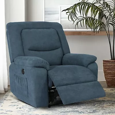 Electric Power Recliner Chair With Massage And Heat Electric Recliner Chairs • $299.99