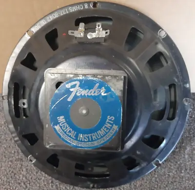 Vintage 1980 Fender CTS 10   Speaker Reconed • $125