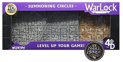 $78 • Buy WarLock Tiles: Summoning Circles, LED Lit, Boxed & Painted. NEW & FREE POSTAGE
