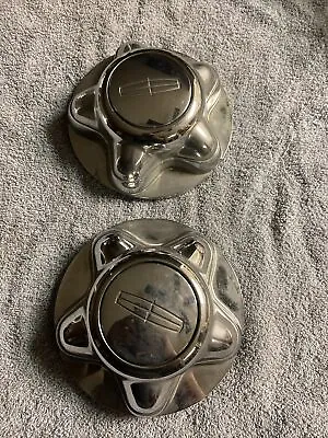 1998.2002 LINCOLN Navigator Chrome OEM Wheel Center Caps F65A-1A096-CA JA LA #2 • $40