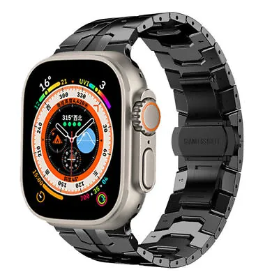 $27.54 • Buy Titanium Metal Strap Band For Apple Watch Ultra 2 49mm Series 9 8 7 6 5 4 3 2 1