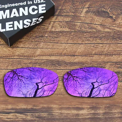 Polarized Replacement Lenses For-Oakley Fives Squared (4+1)² -  Purple Mirrored • $12.74