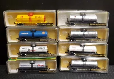 Model Power N-Scale Collector's Cars Tanker Lot Of 8 Various  • $40