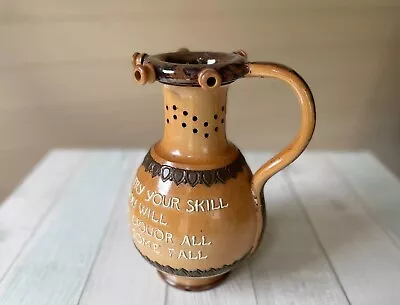 £20.22 • Buy Doulton Lambeth 19th Century Puzzle Jug In Good Condition