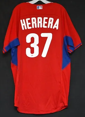 Odubel Herrera 2015 Game-Used Spring Training Jersey Phillies Rookie MLB.com • $125