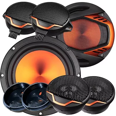 STX Audio 650C 6.5-Inch 2-Way Car Audio Component Speakers System 6-1/2 Inches • $49.99