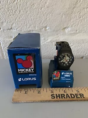 Lorus Mickey Unlimited Lumibrite Mickey Mouse Watch RMF821 • $18