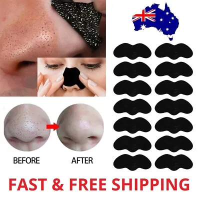 $11.99 • Buy Blackhead Remover Strips Face Cleansing Deep Pore Peel Off Sticker Acne Mask AU