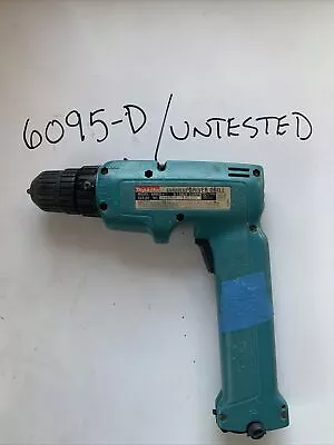 Makita 6095D Cordless Drill Driver No Battery -untested -parts Only • $9.50