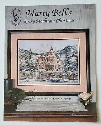 Marty Bell's Rocky Mountain Christmas Cross Stitch Pattern Booklet *unused*  • $10.95