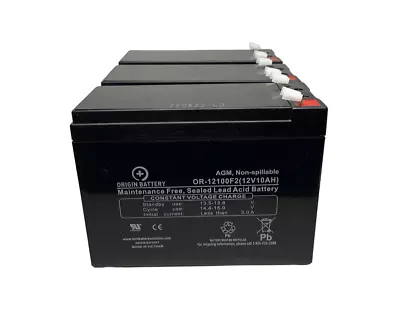 Schwinn ST1000 Battery Kit Also Fits Schwinn X1000 Models - 3 Pack 12V 10AH • $109.95