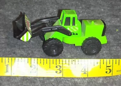 Vintage 2003 Tonka Construction Front End Loader Truck 1/64 Scale Diecast Metal • $2