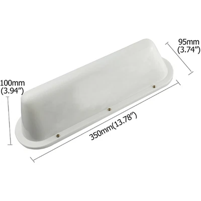 $25.99 • Buy 12V DC Car Taxi Cab Roof Top Sign Light Magnetic With 3m Cigarette Lighter Power