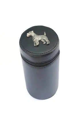 £49.99 • Buy Fox Terrier Shooting Peg Position Finder Numbered Cups 1-10 Leather Case 143