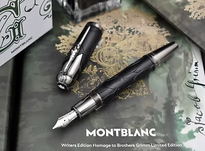 MONTBLANC 2022 Writers Edition Homage To Brothers Grimm Limited Edition 9800 FP • $1300