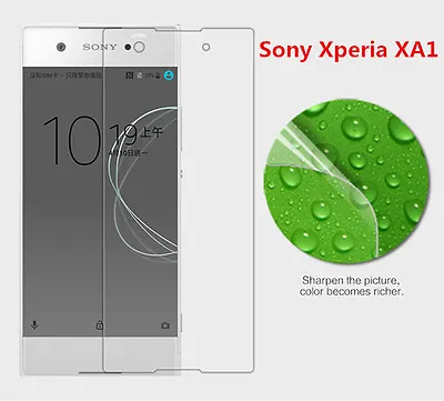 $3.95 • Buy Clear Plastic Screen Protector For Sony Xperia XA1 Cover Entire Flat Screen