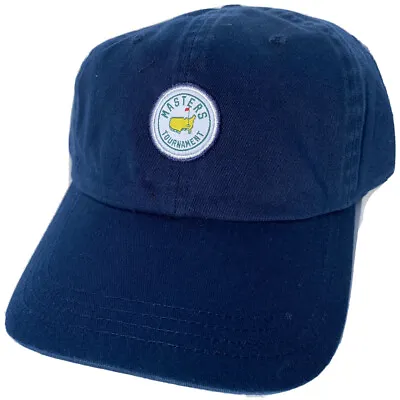 2022 Masters Navy Circle Patch Cotton Hat Augusta National Golf New • $44.96