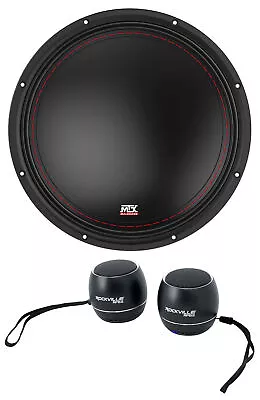 MTX 3512-04 12  250 Watt RMS SVC 4-ohm Car Audio Subwoofer Sub+Home Speaker • $99.95