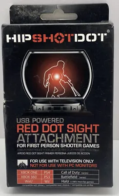 $24.90 • Buy HipShotDot Red Dot LED Aim Assist Mod For FPS Games! PS5, PS4, Xbox One, PC
