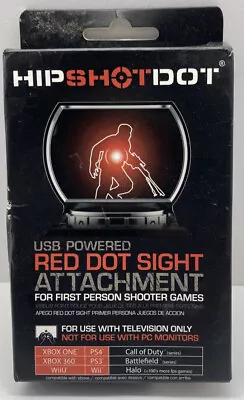 $24.90 • Buy HipShotDot Red Dot LED Aim Assist Mod For FPS Games! PS5, PS4, Xbox One, PC