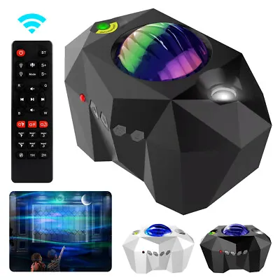 £22.79 • Buy Northern Lights Aurora Galaxy Projector Lamp Music Projection Night Light Family