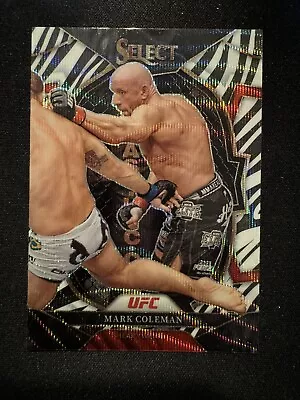 2023 Panini Select UFC Mark Coleman Concourse Zebra SP Case Hit 🔥 • $84.99