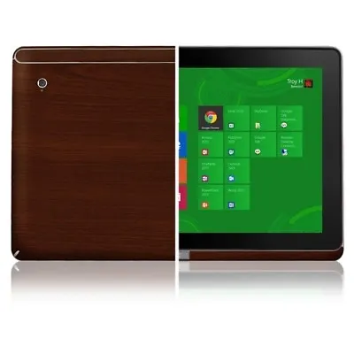 $21.62 • Buy Skinomi Tablet Skin Dark Wood+Screen Protector For Acer Iconia W700 11.6 Inch