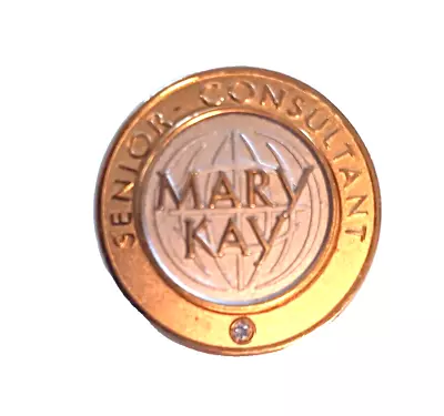 Mary Kay Senior Consultant Lapel Pinback And Enhancer  (d2b) • $12