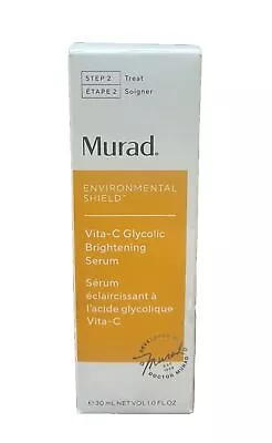 Murad Environmental Shield Vita-C Glycolic Serum 1 Oz /30 Ml. New In Box • $30.99