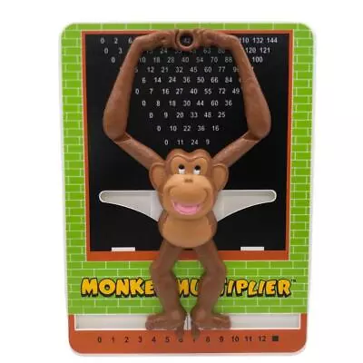 Popular Playthings Monkey Multiplier Learning Toy Multiplication Calculator Math • $12.55