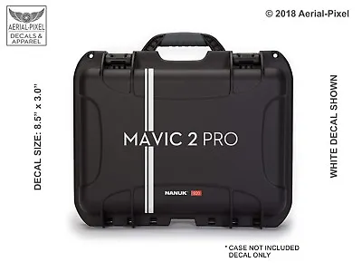 DJI Mavic 2 Pro Drone Case Decal  For Nanuk Pelican GoProfessional GPC & More  • $9