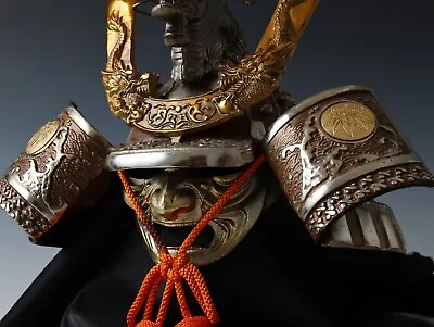 Japanese Old Vintage Samurai Kabuto Helmet -dragon Family Crest Helmet • $398.95