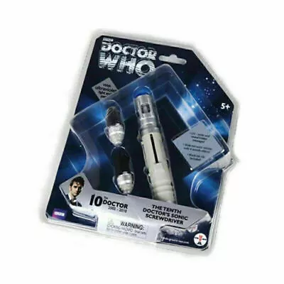 Doctor Who 10th Electronic Sonic Screwdriver Model Light Sound  Collector Gifts • $27.99