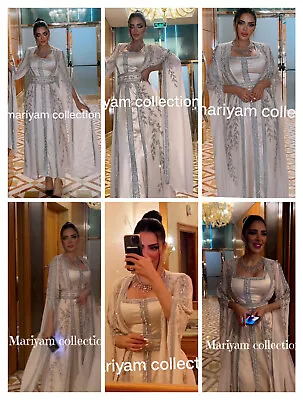 Kaftans For Women Dubai Moroccan Kaftan Caftan Modern Islamic Abaya Floor Length • $145