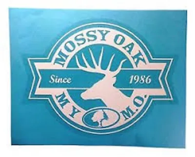 Mossy Oak Buck Deer Decal Sticker Auto Car Truck Since 1986 • $2.95