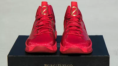 $499.99 • Buy Big Baller Brand/BBB ZO2 Triple Red Basketball Shoes, 2 Free T-Shirts & 1 Hoodie