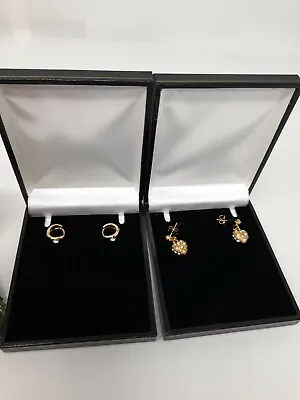 2Xblack Neckless Gift Box  Charms Small Present Gift Jewellery • £5.99