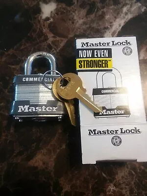  MASTER LOCK COMMERCIAL PADLOCKS No 3 1-7/8 W 3/4   • $11.99