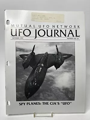 UFO Journal Mutual UFO Network MUFON Magazine #354 0CT 1997 SPY PLANES • $14.99