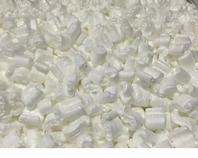 Packing Peanuts Shipping Anti Static Loose Fill 60 Gallons 8 Cubic Feet White • $33.99