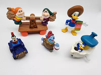 Lot Of 5 Vintage 80s 90s Disney McDonalds - Burger King - Fast Food Toys • $8