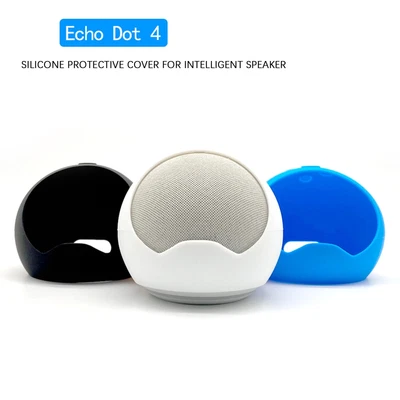 $20.88 • Buy Suitable For Echo_ Dot 4 Smart Speaker Silicone Protective Cover Anti-Fall