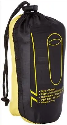 £14.99 • Buy Highlander Mummy Style Sleeping Bag Liner - Polycotton - Travel