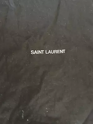 Saint Laurent Dust Bag Shoe Bag New Black Drawstring Lined • $35