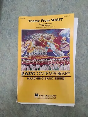 Theme From Shaft For Marching Band Arranged By Michael Brown • $20