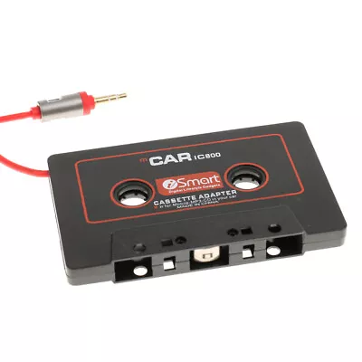 £6.31 • Buy 3.5mm AUX In Car Audio Cassette Tape Converter Adapter Driver For Mp3 CD