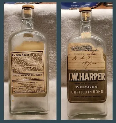 $399.99 • Buy I. W. Harper Whiskey Spring 1915 Johnson & Johnson Pharmacy Roanoke VA Medicinal