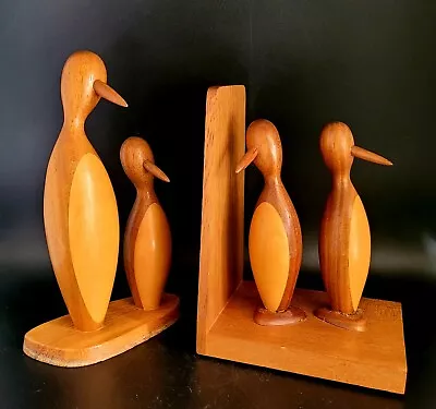 Oberlander Handarbeit Handcarved Penguin Bird Switzerland One-Of-A-Kind • $316.29