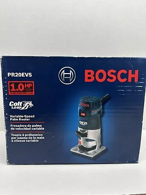 Bosch PR20EVS 5.6 Amp 1.0 HP 120V Variable-Speed Corded Palm Router 8596-2 • $98.99