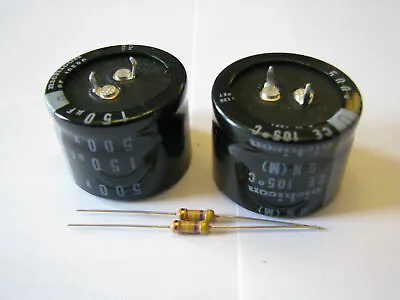 Yaesu FT-101E/FT-102/FT-901DM/FT-902DM 150uf/500V High Voltage Filter Capacitors • $28.96